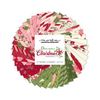 Once Upon a Christmas  Mini Charm Pack by Sweetfire Road for Moda Fabrics, Image