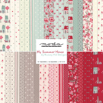 My Summer House  Layer Cake by Bunny Hill Designs for Moda Fabrics, Image