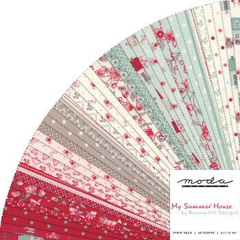 My Summer House  Jelly Roll by Bunny Hill Designs for Moda Fabrics, Image