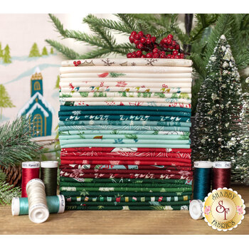 Cozy Wonderland  32 FQ Set + Panel by Fancy That Design House for Moda Fabrics, Image