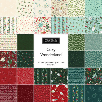 Cozy Wonderland  32 FQ Set + Panel by Fancy That Design House for Moda Fabrics, Image