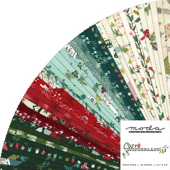 Cozy Wonderland  Jelly Roll by Fancy That Design House for Moda Fabrics