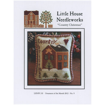 Ornament of the Month 2012 - 09 - Country Christmas Cross Stitch Pattern, Image