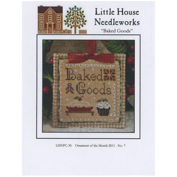 Ornament of the Month 2011 - 07 - Baked Goods Cross Stitch Pattern, Image