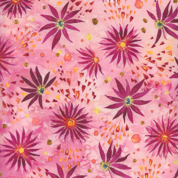 Coming Up Roses 39782-13 Peony by Laura Muir for Moda Fabrics, Image