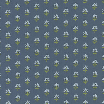 Shoreline 55301-13 Medium Blue by Camille Roskelley for Moda Fabrics, Image