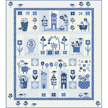 Blueberry Delight Pattern - PDF Download, Image