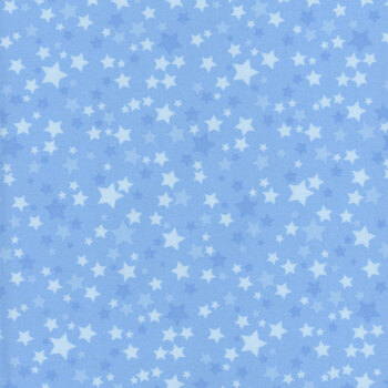 Playtime Flannel F10692-B Blue by Maywood Studio, Image