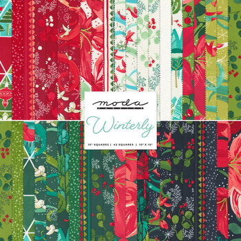 Winterly  Layer Cake by Robin Pickens for Moda Fabrics, Image