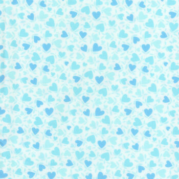 Playtime Flannel F10693-Q Aqua by Maywood Studio, Image