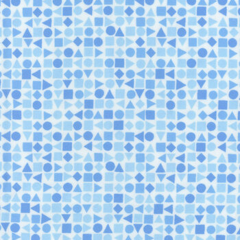 Playtime Flannel F10694-B Blue by Maywood Studio, Image