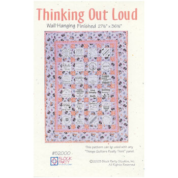 Thinking Out Loud Pattern, Image