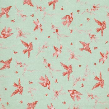 Birdsong 10651-GP Green & Pink by Jera Brandvig for Maywood Studio, Image