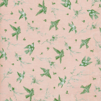 Birdsong 10651-PG Pink & Green by Jera Brandvig for Maywood Studio, Image