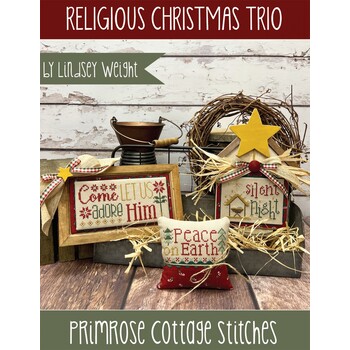 Religious Christmas Trio Cross Stitch Pattern, Image