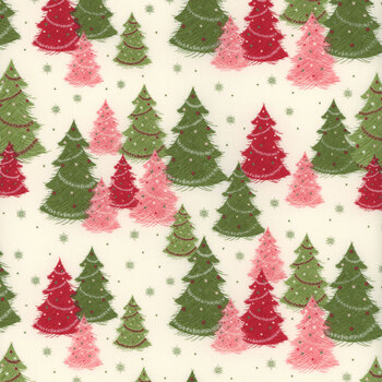 Once Upon a Christmas 43160-11 Snow by Sweetfire Road for Moda Fabrics, Image