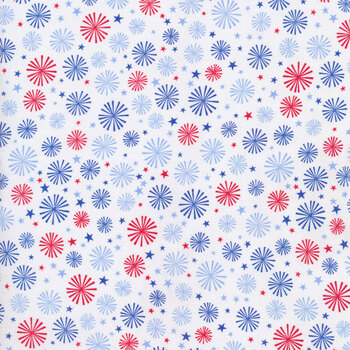 Kimberbell Celebration 9201-RWB Red White & Blue by Kimberbell for Maywood Studio, Image