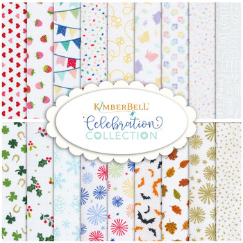 Kimberbell Celebration  18 FQ Set by Kimberbell for Maywood Studio, Image