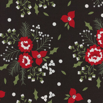 Starberry 29180-14 Charcoal by Corey Yoder for Moda Fabrics, Image