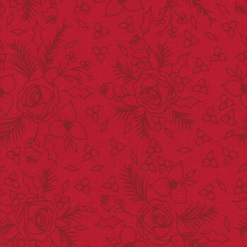 Starberry 29181-12 Red by Corey Yoder for Moda Fabrics, Image