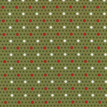 Starberry 29186-13 Green by Corey Yoder for Moda Fabrics, Image