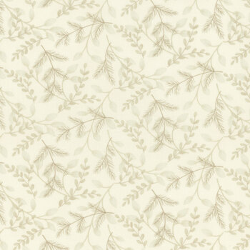 Woodland Winter 56093-11 Snowy White by Deb Strain for Moda Fabrics, Image