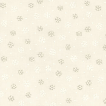 Woodland Winter 56097-11 Snowy White by Deb Strain for Moda Fabrics, Image