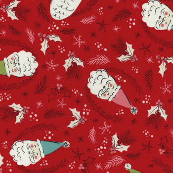 Cozy Wonderland 45590-14 Berry by Fancy That Design House for Moda Fabrics, Image