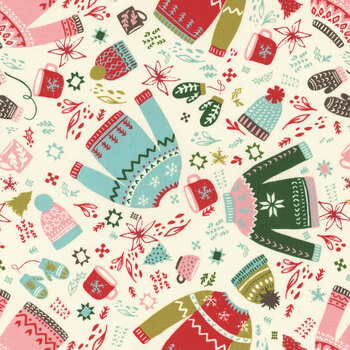 Cozy Wonderland 45591-11 Natural by Fancy That Design House for Moda Fabrics, Image