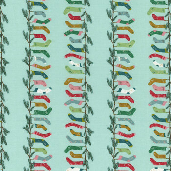 Cozy Wonderland 45592-17 Icicle by Fancy That Design House for Moda Fabrics, Image