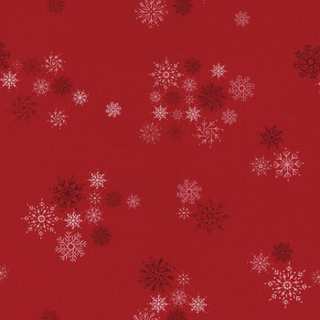 Cozy Wonderland 45596-14 Berry by Fancy That Design House for Moda Fabrics, Image