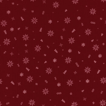 Cozy Wonderland 45597-13 Burgundy by Fancy That Design House for Moda Fabrics, Image