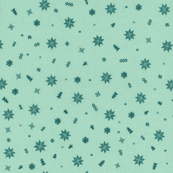 Cozy Wonderland 45597-17 Icicle by Fancy That Design House for Moda Fabrics, Image