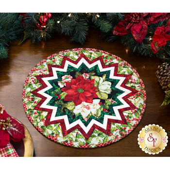 SAMPLE - Point Of View Folded Star Table Topper - Holly Berry Park, Image