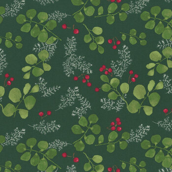 Winterly 48764-18 Spruce by Robin Pickens for Moda Fabrics, Image