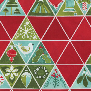 Winterly 48765-15 Crimson by Robin Pickens for Moda Fabrics, Image