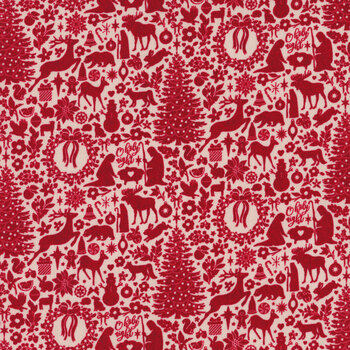 Pine Valley 30742-11 Berry by BasicGrey for Moda Fabrics, Image