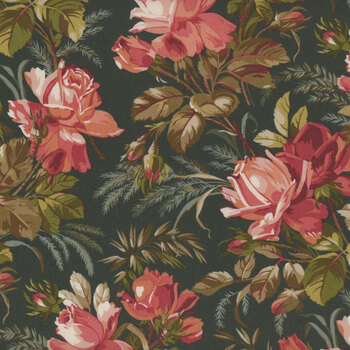 Joy A-1038-G Spruce by Edyta Sitar for Andover Fabrics