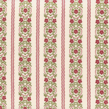 Joy A-1050-R Snow by Edyta Sitar for Andover Fabrics, Image