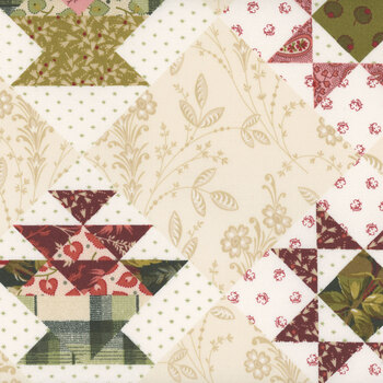 Joy A-1108-L Cosy Panel by Edyta Sitar for Andover Fabrics, Image