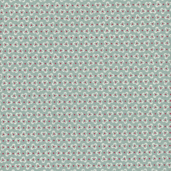 My Summer House 3044-13 Aqua by Bunny Hill Designs for Moda Fabrics