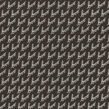 Hey Boo 5212-16 Midnight by Lella Boutique for Moda Fabrics, Image