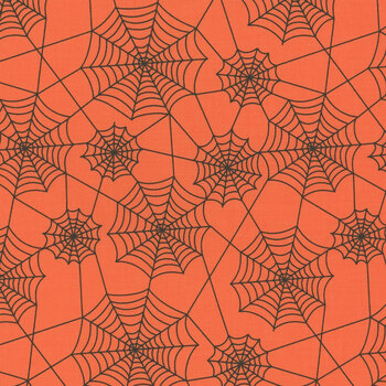 Hey Boo 5213-12 Soft Pumpkin by Lella Boutique for Moda Fabrics, Image