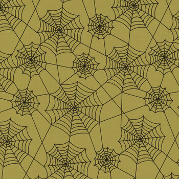 Hey Boo 5213-17 Witchy Green by Lella Boutique for Moda Fabrics, Image