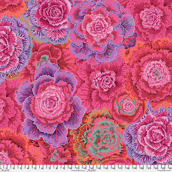 Kaffe Fassett Collective Classics Plus PWPJ051.REDXX Brassica - Red by FreeSpirit Fabrics, Image