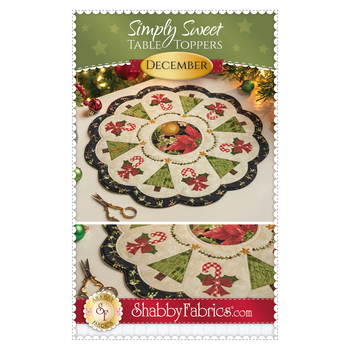 Simply Sweet Table Toppers - December Pattern - PDF Download, Image