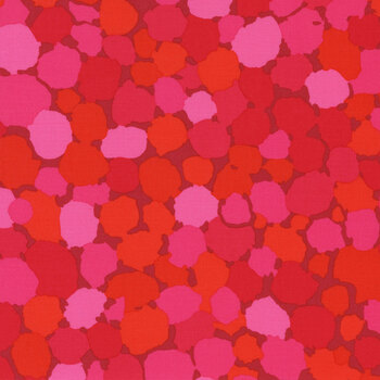 Kaffe Fassett Collective Classics Plus PWBM087.RED Reflections - Red by FreeSpirit Fabrics, Image