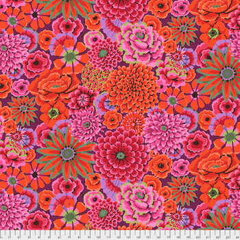 Kaffe Fassett Collective Classics Plus PWGP172.RUST Enchanted - Rust by FreeSpirit Fabrics, Image