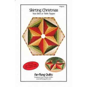 Skirting Christmas Tree Skirt or Table Topper Pattern, Image