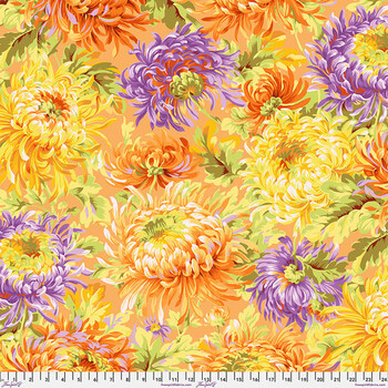 Kaffe Fassett Collective Classics Plus PWPJ072.YELLO Shaggy - Yellow by FreeSpirit Fabrics